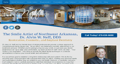 Desktop Screenshot of alvinneffdds.com
